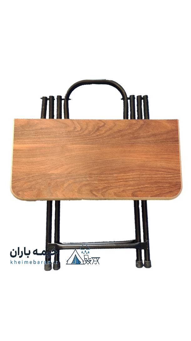 میز سفری مدل تاشو کتابی 60 در 60 سانتی متر