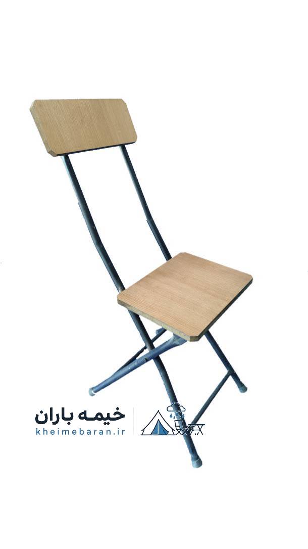 صندلی نماز پشت دار بلند مدل تاشو