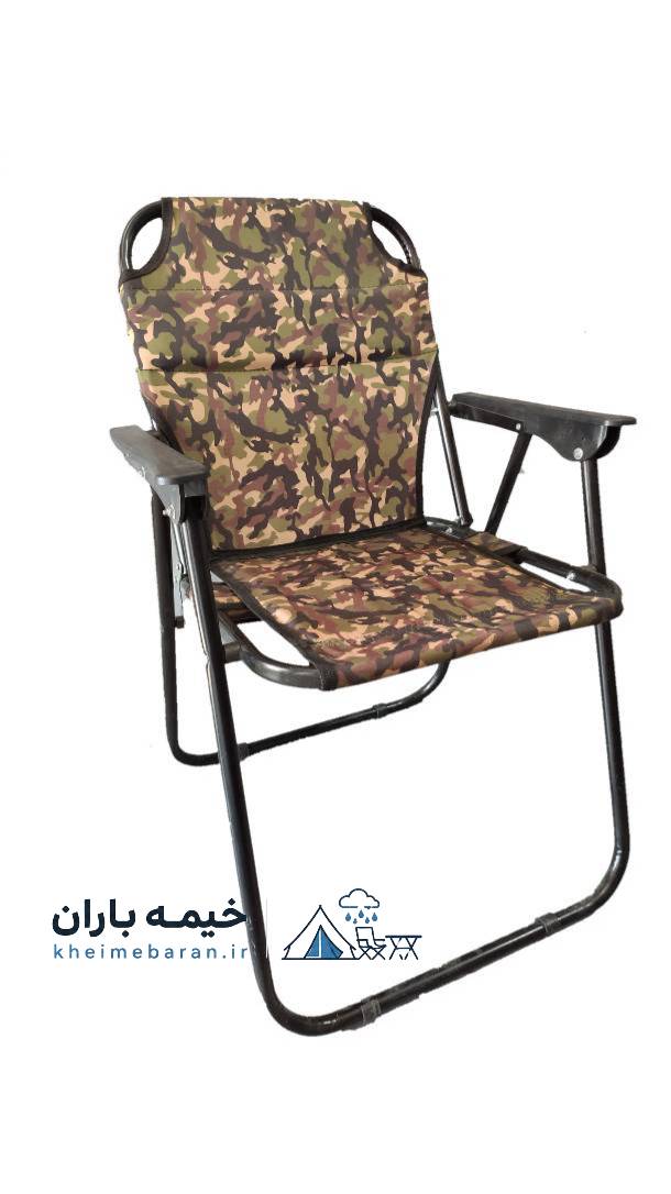 صندلی تاشو سفری مدل 9 فنر ضد خش